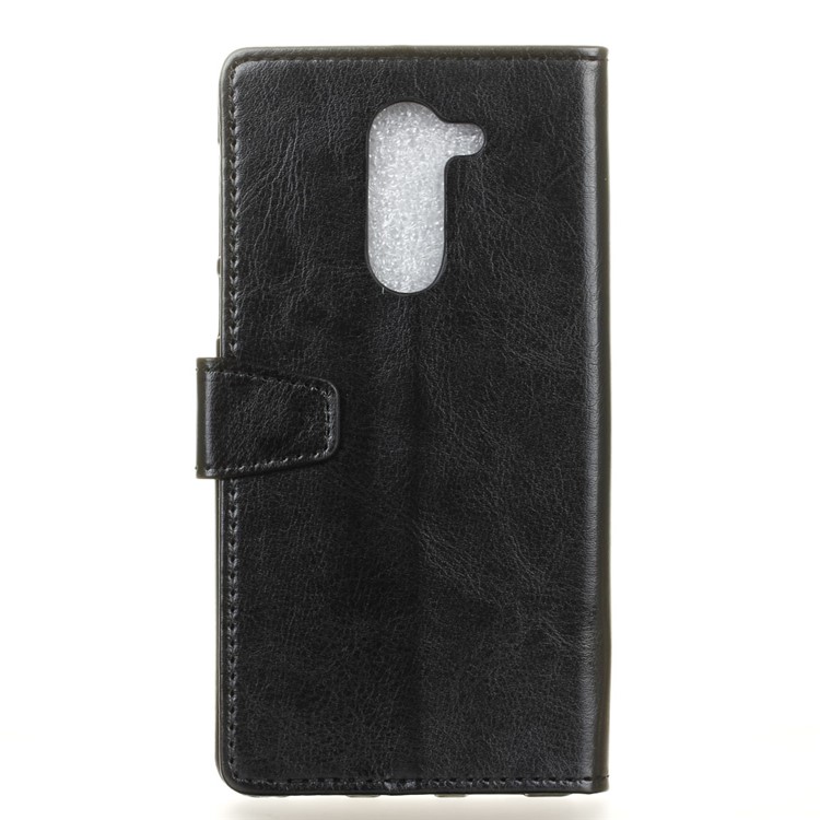 Crazy Horse PU Leather Mobile Phone Case for Huawei Honor 6x (2016) - Black-2