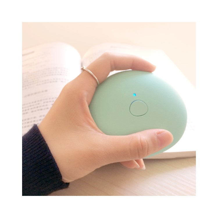 3200mAh Hand Warmer External Power Bank for iPhone Samsung LG - White-6