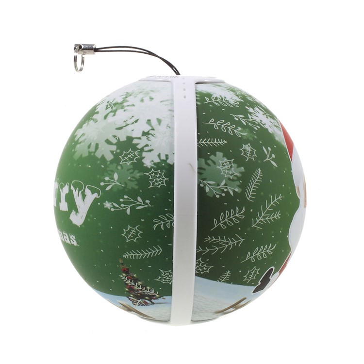 Christmas Multi-purpose Hand Warmer Portable 6000mAh Power Bank for iPhone Samsung - Green-5