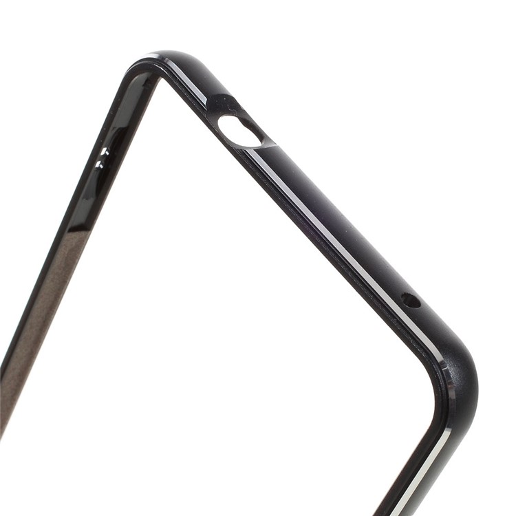 For Huawei Mate 9 Aluminium Alloy Bumper Frame Case with Screw Lock - Black-6