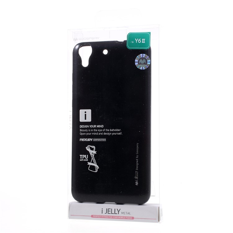 MERCURY GOOSPERY i JELLY TPU Case for Y6 II/Y6II/Honor 5A - Black-8