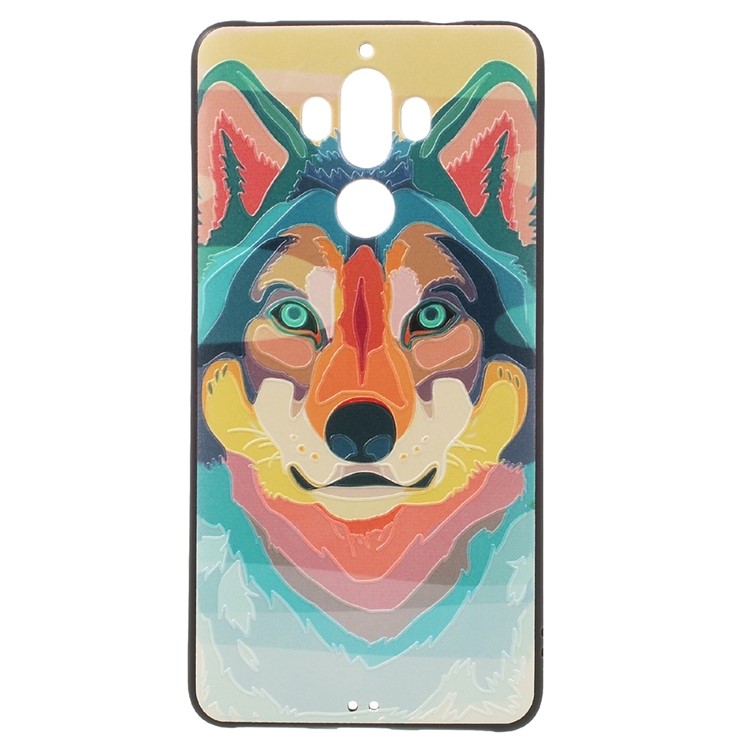 coque huawei mate 9 loup