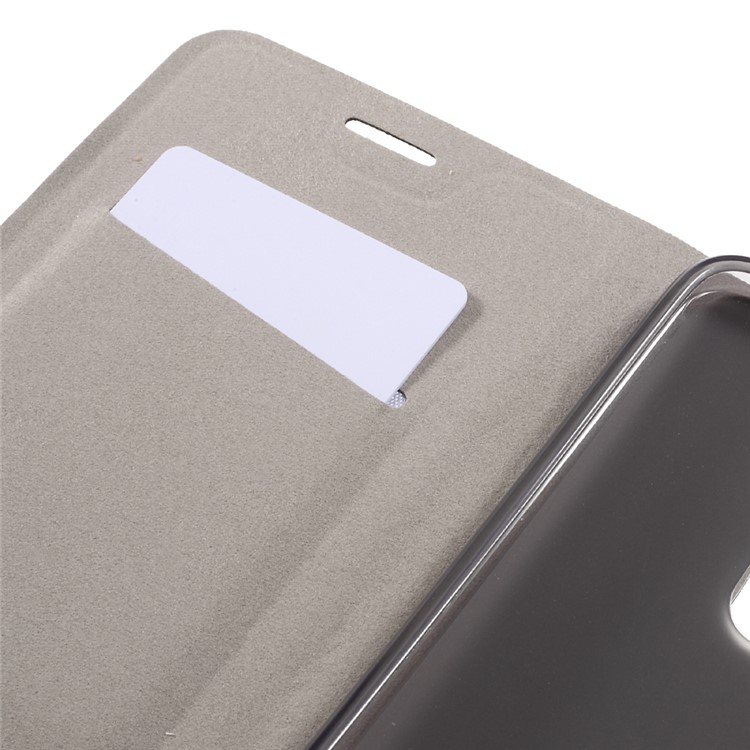 Cross Texture Leather Card Slot Stand Case for Huawei Nova Plus/G9 Plus/Maimang 5 - Black-9