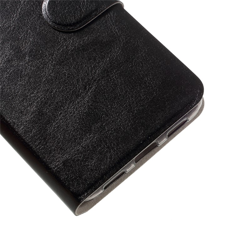 Crazy Horse Leather Stand Case for Huawei Nova Plus/ G9 Plus/ Maimang 5 - Black-7