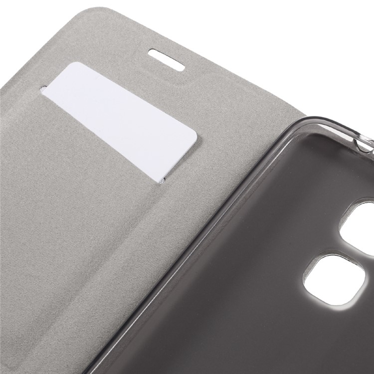 Crazy Horse Leather Stand Case for Huawei Nova Plus/ G9 Plus/ Maimang 5 - Black-9