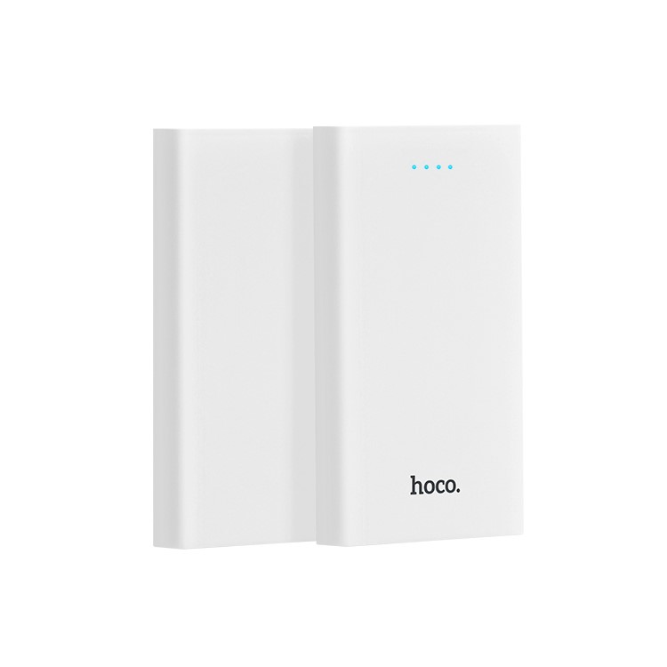 HOCO B12 13000mAh Dual USB Port Power Bank for iPhone iPad Samsung LG Etc - White-1