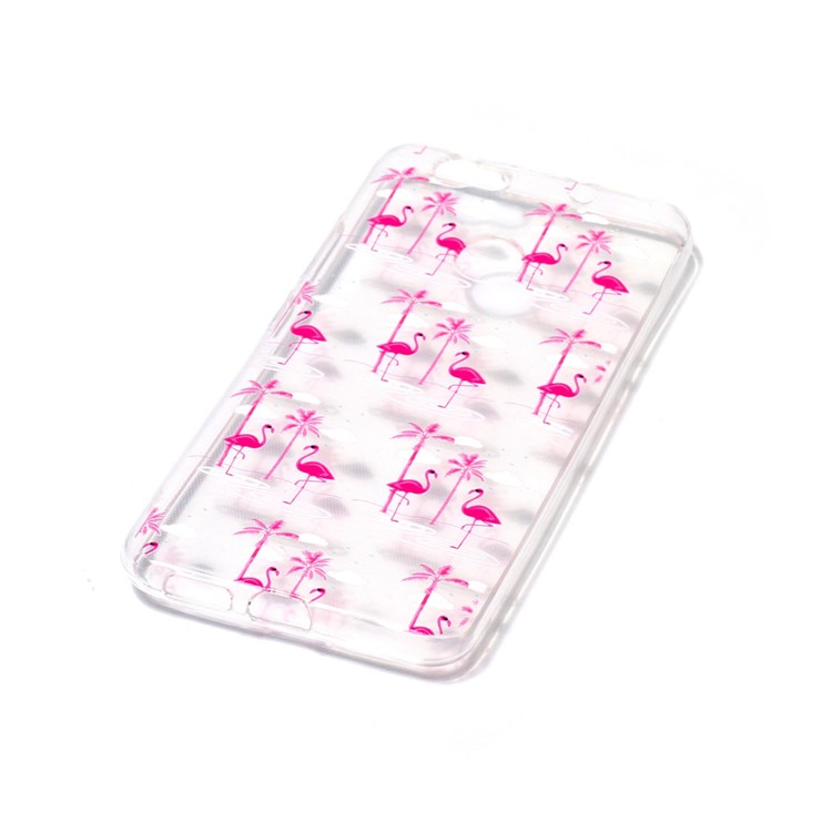 Pattern Printing TPU Case for Huawei nova - Crane-2