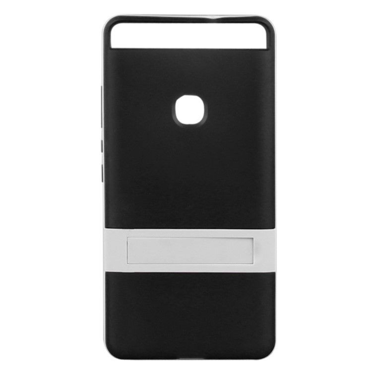 HAT PRINCE Kickstand Back Case for Huawei Honor V8 (PC + TPU) - Black-2