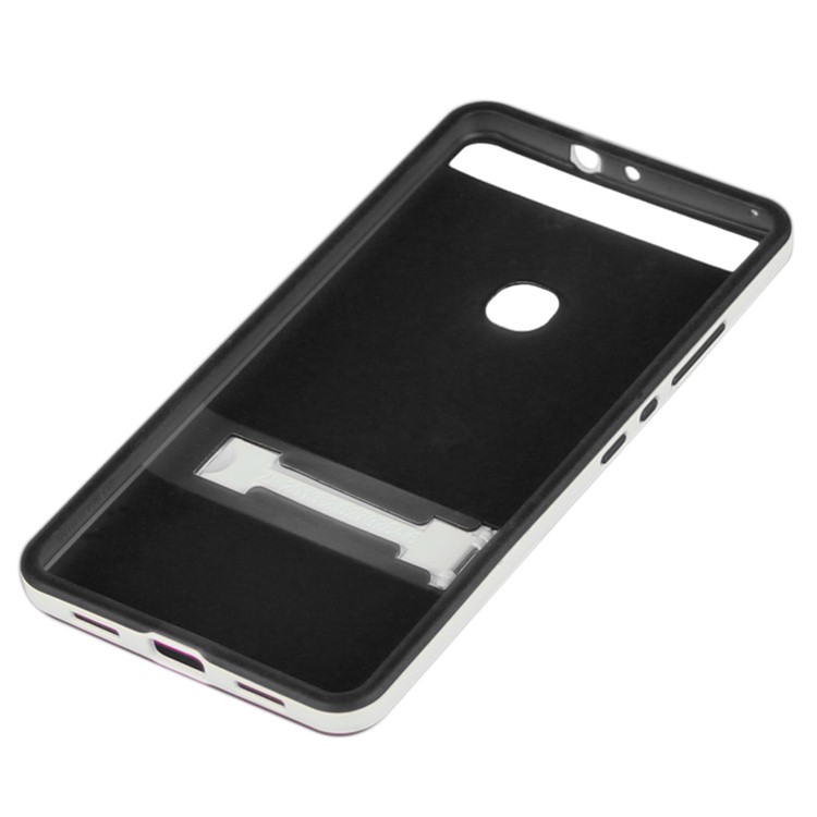 HAT PRINCE Kickstand Back Case for Huawei Honor V8 (PC + TPU) - Black-6