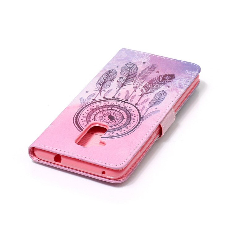 Pattern Printing Mobile Case Leather Wallet for Huawei Honor 5c/GT3/Honor 7 Lite - Tribal Dream Catcher-4