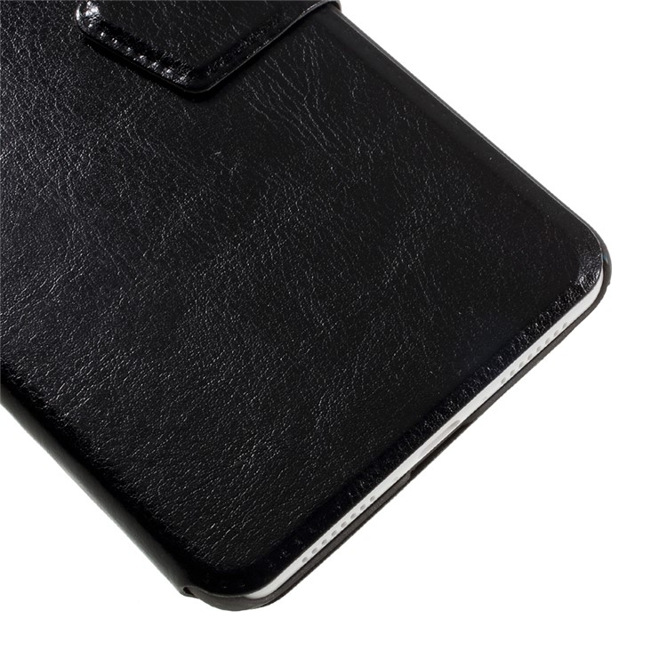 Crazy Horse Leather Card Slots Phone Case for Huawei Mate 9 - Black-7