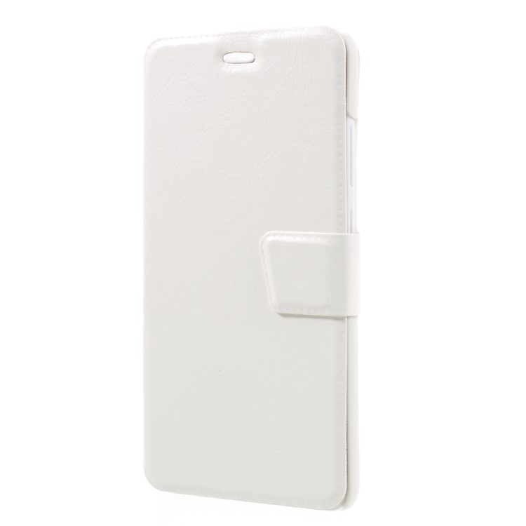 Card Slots Leather Cell Phone Case for Huawei Mate 9 - White-2