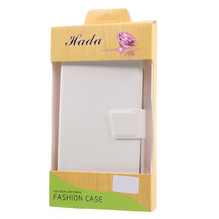 Card Slots Leather Cell Phone Case for Huawei Mate 9 - White-9