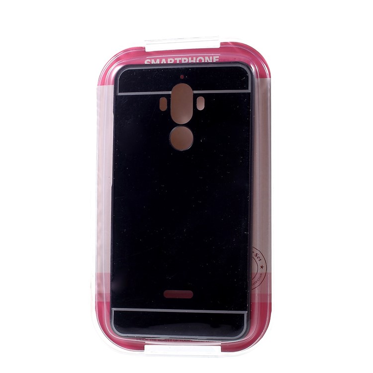 Mirror-like Plating Mobile Phone Casing for Huawei Mate 9 (Metal + PC) - Black-10