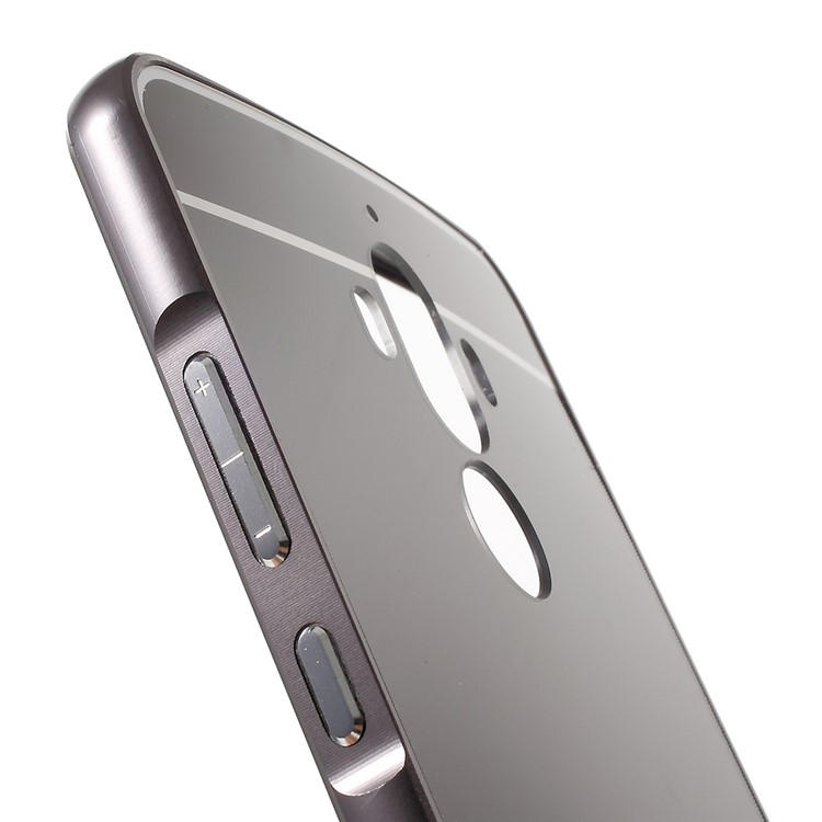 Mirror-like Plating Mobile Phone Casing for Huawei Mate 9 (Metal + PC) - Black-8