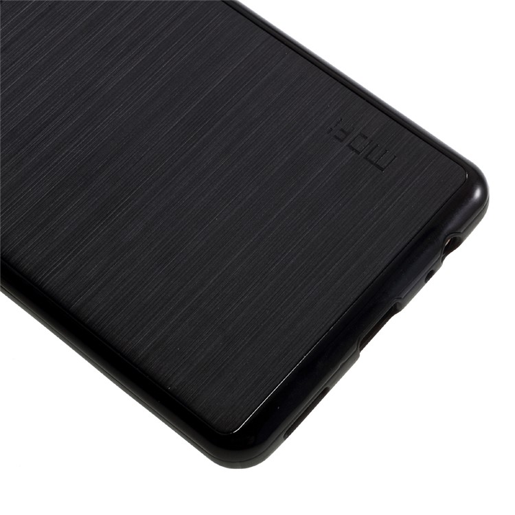 MOFI Brushed Phone Casing for Huawei P9 Plus (TPU + PC) - Black-4