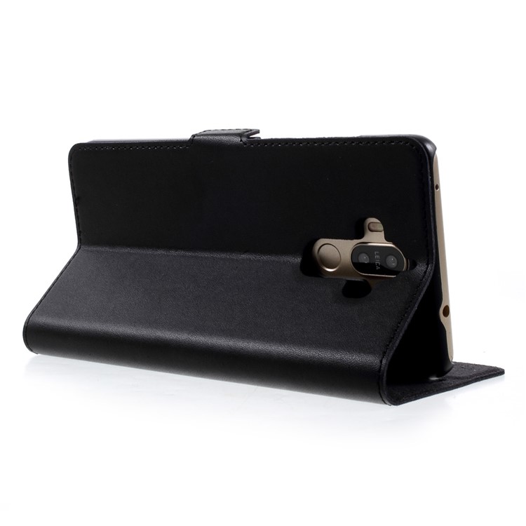 DOORMOON Genuine Leather Case for Huawei Mate 9 with Card Holder - Black-4