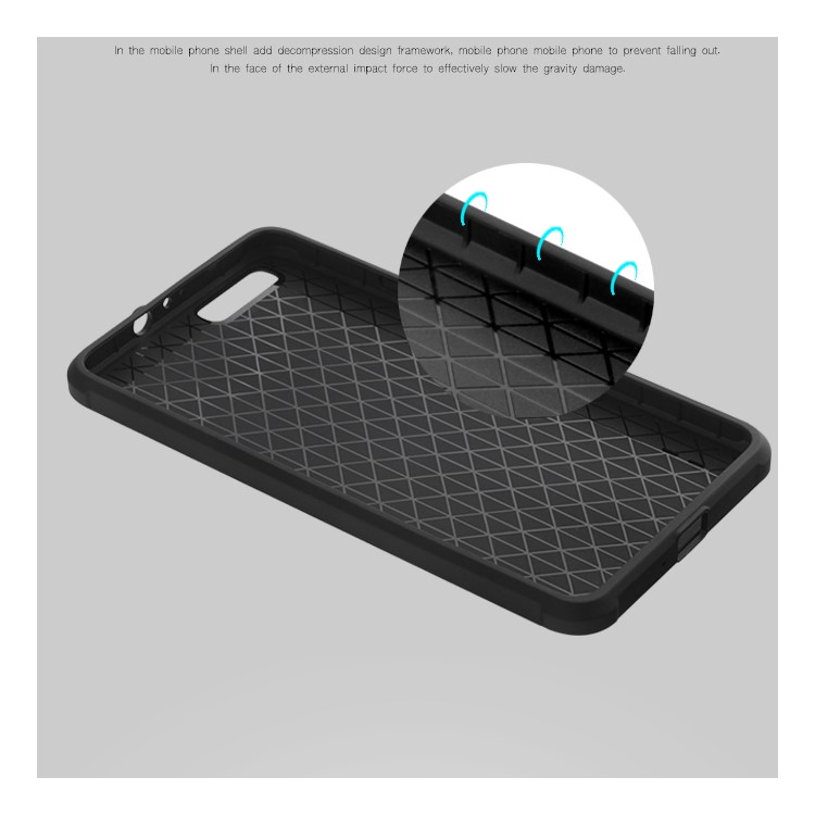 Auspicious Dragon Pattern Drop-proof Imprint TPU Soft Case for Huawei Honor 6 Plus / 6X - Black-9
