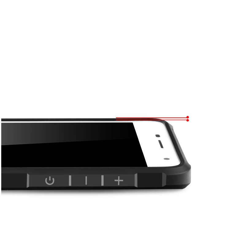 Imprinted Auspicious Dragon Drop-proof TPU Mobile Case for Huawei Enjoy 6 - Black-7