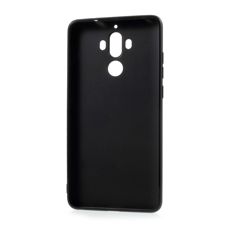 FSHANG Soft Color Series Matte TPU Phone Case for Huawei Mate 9 - Black-7