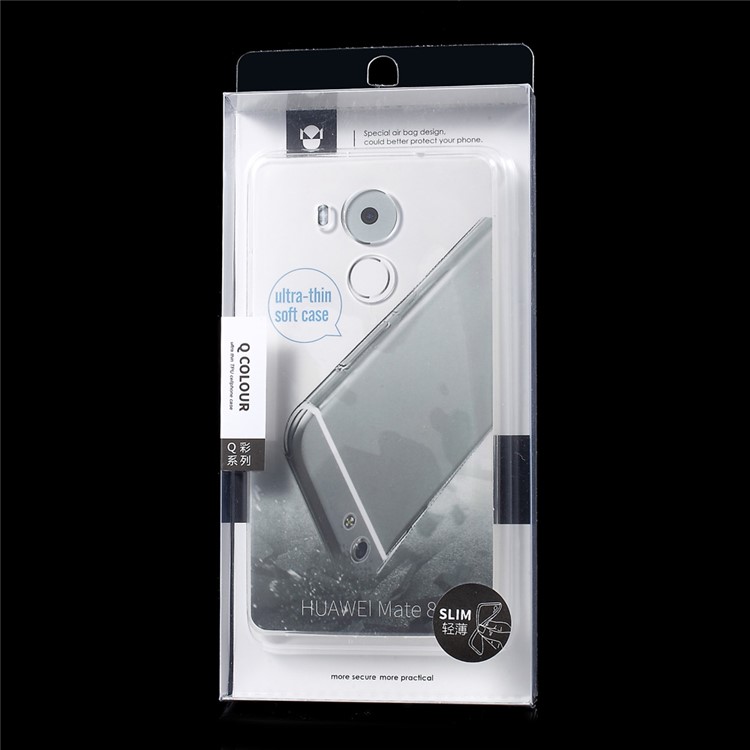 FSHANG Crystal Clear Soft TPU Case for Huawei Mate 8-5