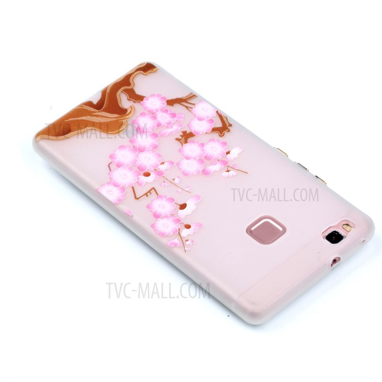 Luminous Glow TPU Case for Huawei P9 Lite / G9 Lite - Flowers and Butterfly-4