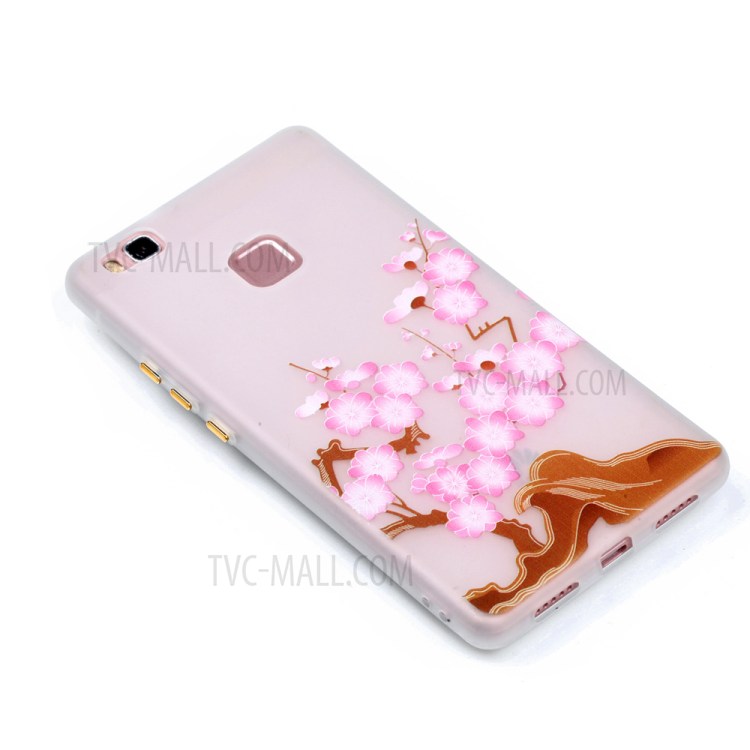 Luminous Glow TPU Case for Huawei P9 Lite / G9 Lite - Flowers and Butterfly-5