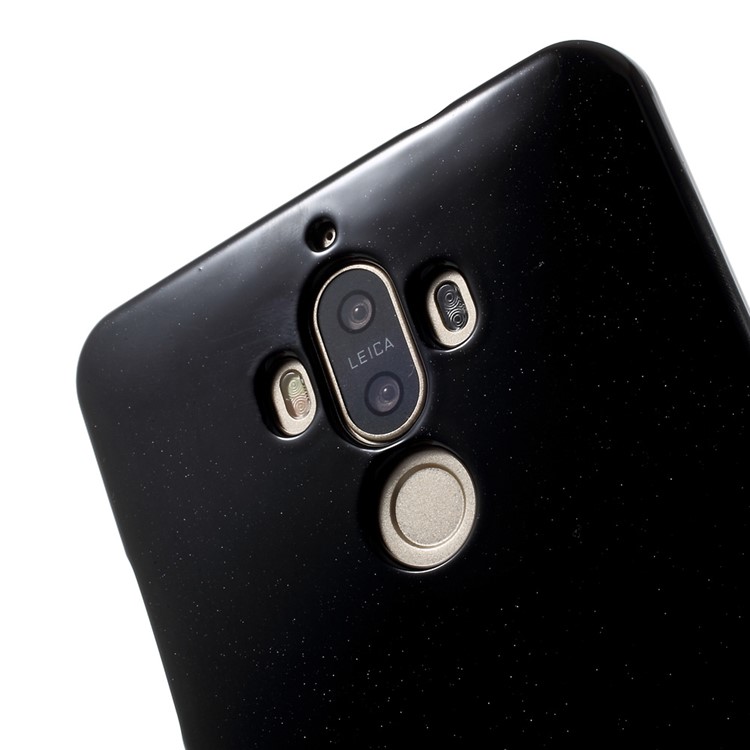 MERCURY GOOSPERY Glitter Powder Jelly TPU Case for Huawei Mate 9 - Black-5