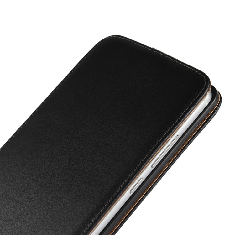 For Huawei Mate 9 Vertical Flip Split Genuine Leather Phone Case Cover - Black-3
