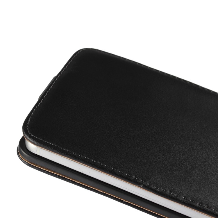 For Huawei Mate 9 Vertical Flip Split Genuine Leather Phone Case Cover - Black-4
