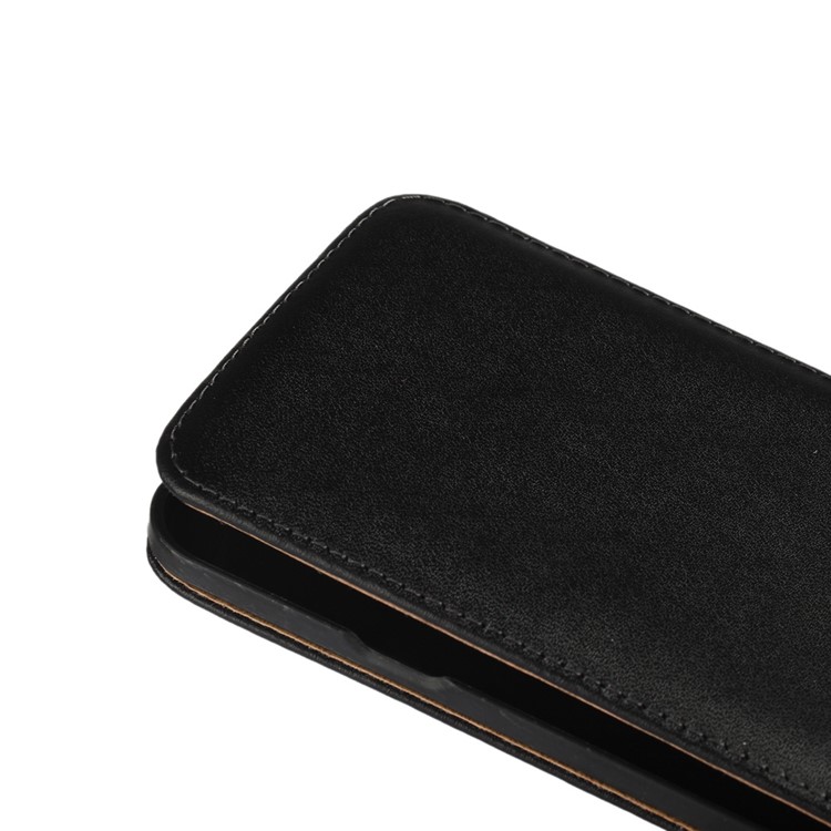 Split Leather Vertical Flip Cell Phone Case for Huawei Y5II/Y5 II/Honor 5 - Black-5