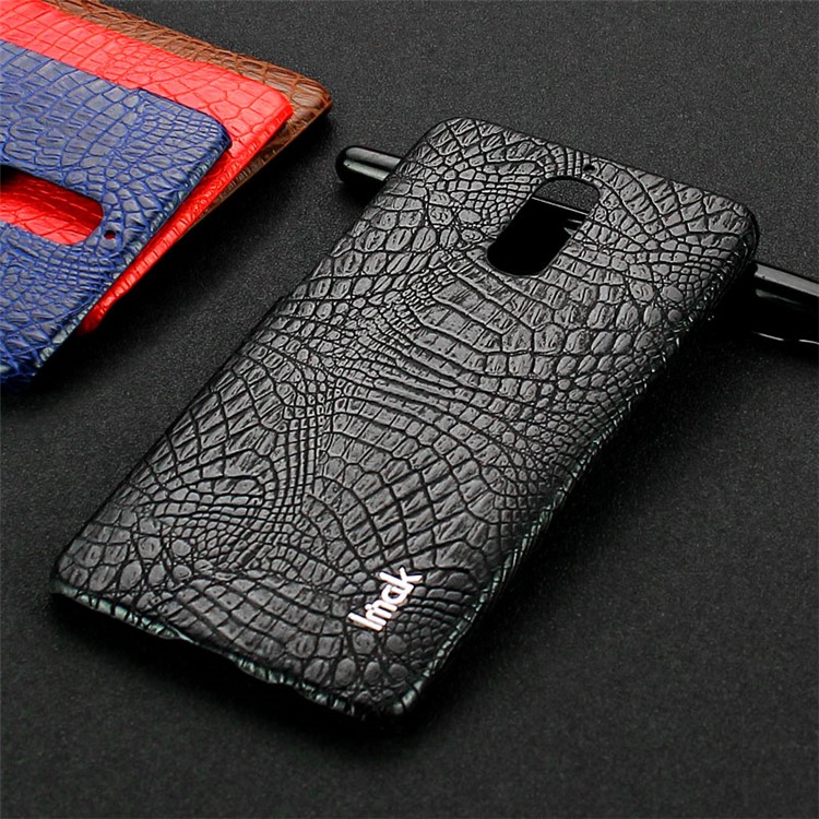 IMAK Ruiyi Series Crocodile Leather Coated Hard Case for Huawei Mate 9 Pro / Porsche Design - Black-11