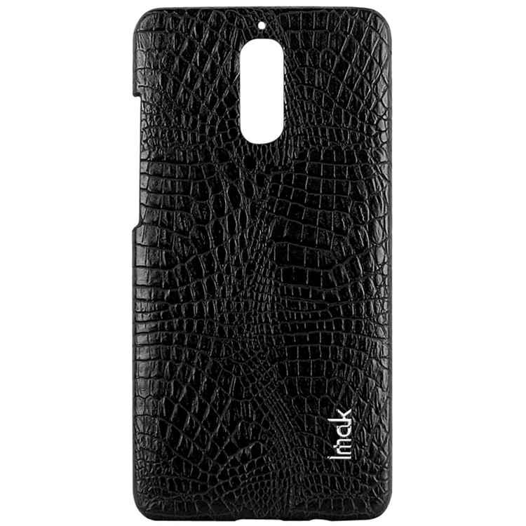 IMAK Ruiyi Series Crocodile Leather Coated Hard Case for Huawei Mate 9 Pro / Porsche Design - Black-3