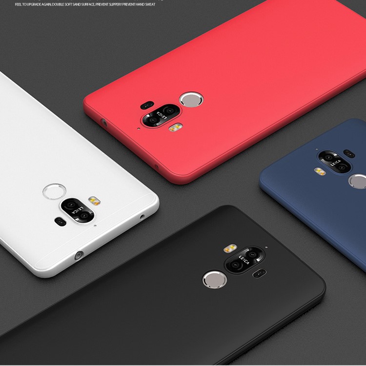 CAFELE Matte Anti-fingerprint 0.6mm TPU Skin Case for Huawei Mate 9 - Black-12