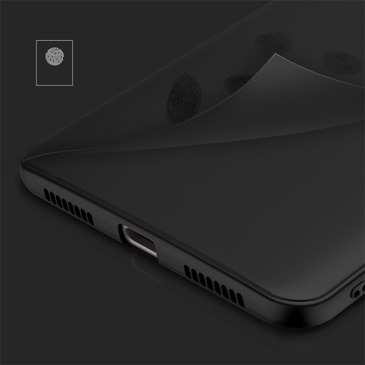 CAFELE Matte Anti-fingerprint 0.6mm TPU Skin Case for Huawei Mate 9 - Black-4