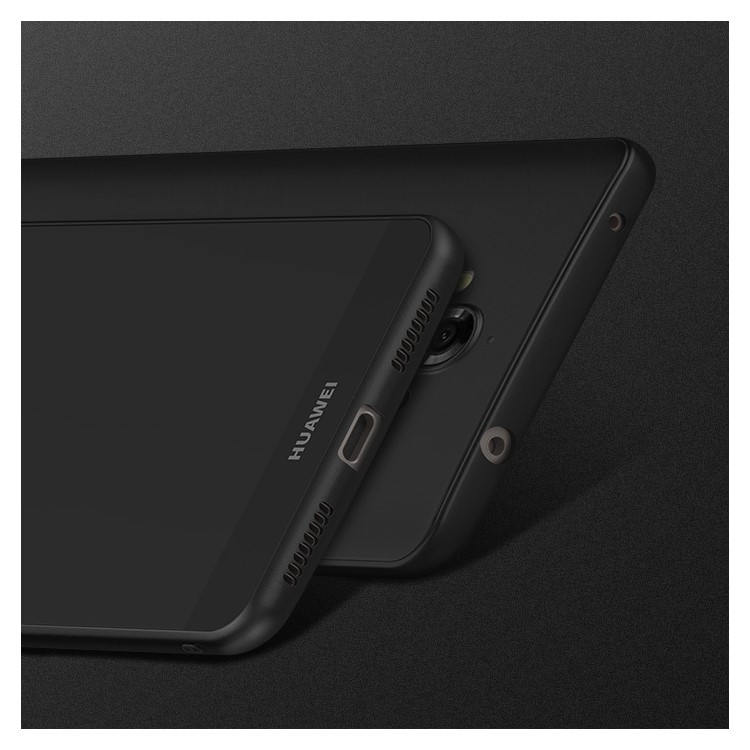 CAFELE Matte Anti-fingerprint 0.6mm TPU Skin Case for Huawei Mate 9 - Black-6