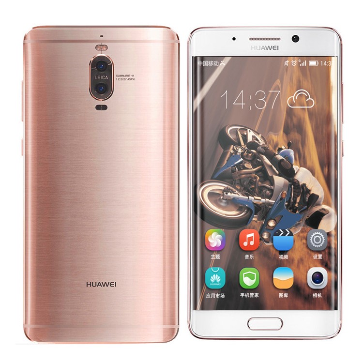 Cool Metal Aviation Aluminum Armor Phone Case for Huawei Mate 9 Pro / Porsche Design - Black-3