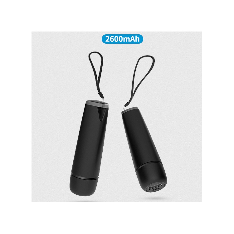 XOOPAR XG11017 Ring Mini Portable Power Bank 2600mAh for Smartphones - Grey-8