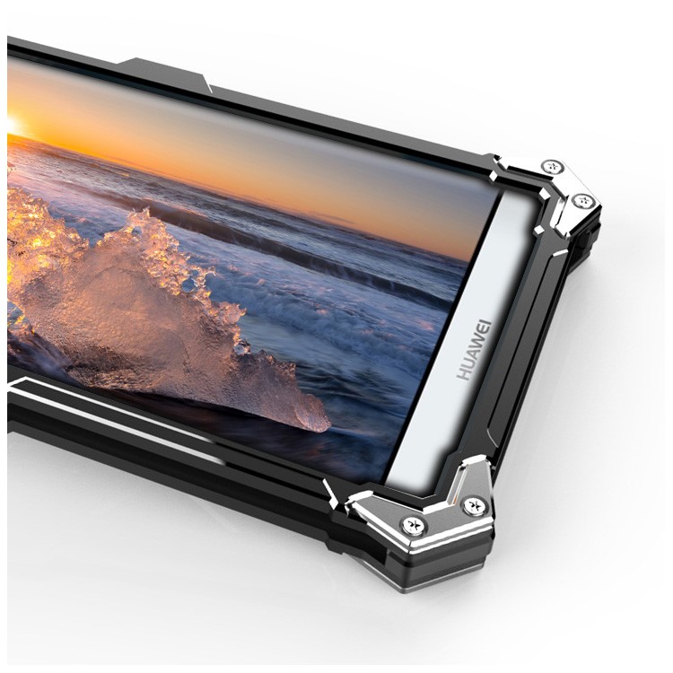 Heavy Duty Aviation Aluminum Armor Phone Case for Huawei Honor Maimang 5/Nova Plus/G9 Plus - Black-2
