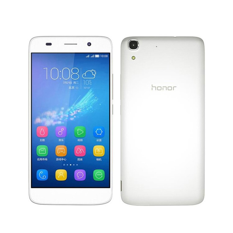 Heavy Duty Aviation Aluminum Armor Phone Case for Huawei Honor 4A / Y6 - Black-10