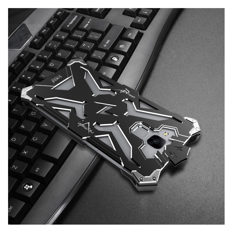 Cool Punk Rock Aviation Aluminum Armor Phone Cover for Huawei Honor 5c/GT3/Honor 7 Lite - Black-3