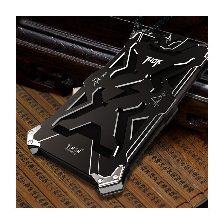For Huawei Honor 4C Cool Metal Aviation Aluminum Armor Phone Casing - Black-4