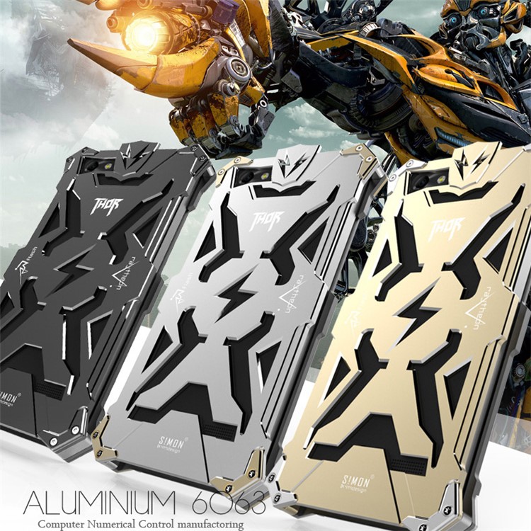For Huawei Honor 4C Cool Metal Aviation Aluminum Armor Phone Casing - Black-6