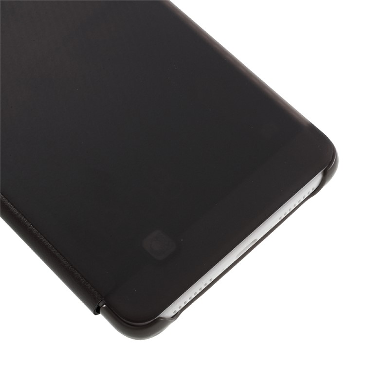 Full View Window Smart Leather Phone Case for Huawei Mate 9 - Black-6