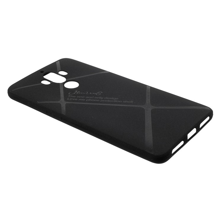 BOSILANG Matte Flexible Mobile Phone Case (TPU) for Huawei Mate 9 - Black-3
