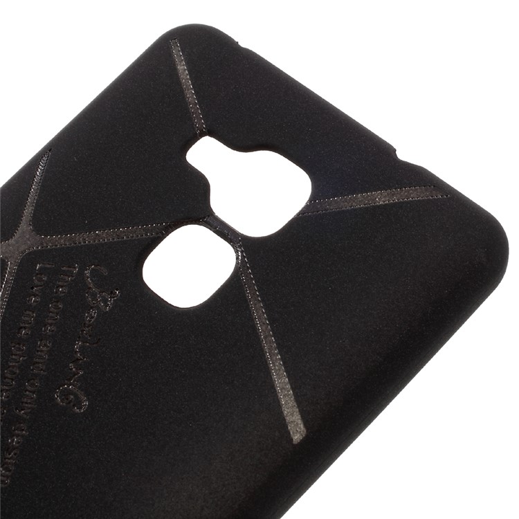 BOSILANG Matte TPU Back Mobile Phone Case for Huawei Honor 5c/GT3/Honor 7 Lite - Black-4