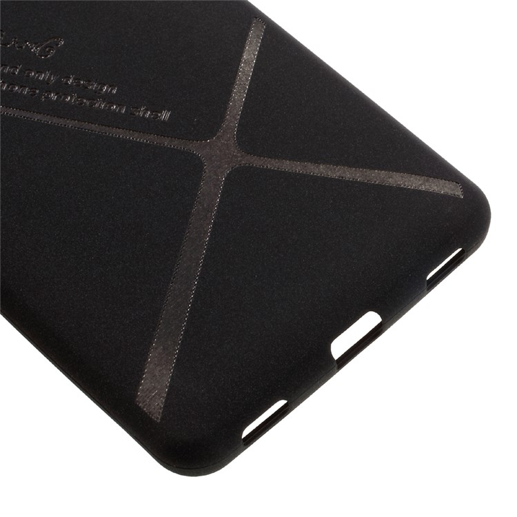 BOSILANG Matte TPU Back Mobile Phone Case for Huawei Honor 5c/GT3/Honor 7 Lite - Black-5