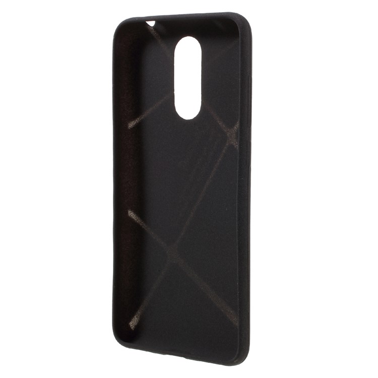 BOSILANG Lines Pattern for Huawei Enjoy 6 Matte TPU Mobile Phone Case - Black-3