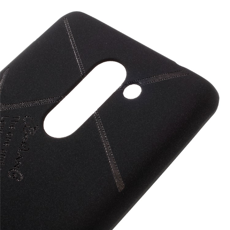 BOSILANG Lines Pattern Matte TPU Mobile Shell for Huawei Honor 6x (2016) / Mate 9 Lite - Black-4