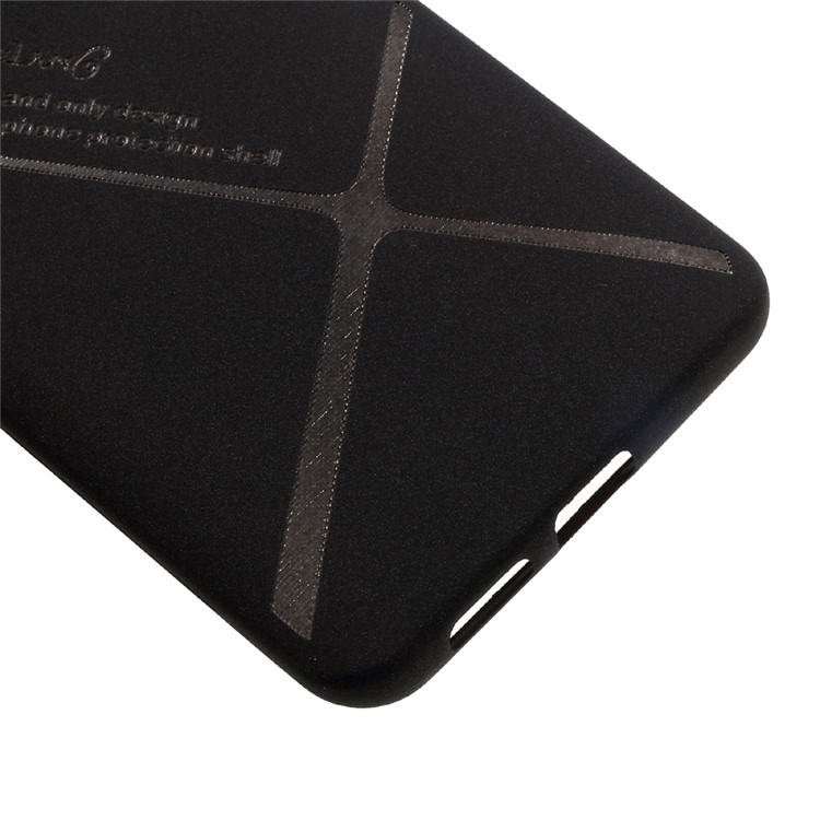 BOSILANG Lines Pattern for Huawei nova Matte TPU Mobile Cover - Black-5